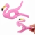 LHKJ 1 Paar Flamingo Handtuchklemmen,Kunststoff Strandtuchklammern Handtuch Clips Wäscheklammern - 2