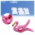 LHKJ 1 Paar Flamingo Handtuchklemmen,Kunststoff Strandtuchklammern Handtuch Clips Wäscheklammern - 5