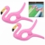 LHKJ 1 Paar Flamingo Handtuchklemmen,Kunststoff Strandtuchklammern Handtuch Clips Wäscheklammern - 1