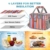 LUNCIA 15L Kühltasche Thermotasche Cooler Bag Lunchtasche Thermo Tasche Picknicktasche isoliert faltbar für Lebensmitteltransport - 5