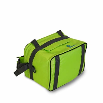 outdoorer Kleine Kühltasche Cool Butler 6, grün, mit Außentasche - 8