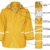 Playshoes Kinder Regenjacke-Mantel mit abnehmbarer Kapuze, Gelb (12 Gelb), Gr. 98 - 3