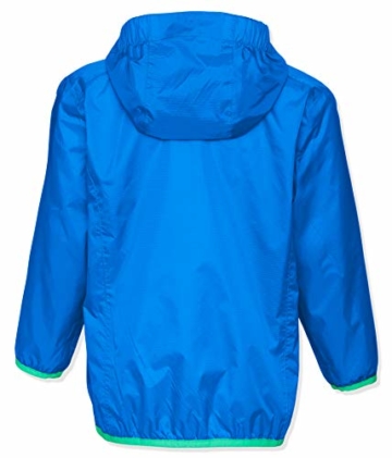 Playshoes Kinder-Unisex Regenjacke faltbar Regenmantel, Blau 7, 140 - 2
