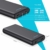 Pxwaxpy Powerbank，【26800mah-Neu Extrem Hohe Kapazität】Externer Akku mit 2 Output USB Schnellladung Max 2,1A , Akkupack mit 4 LED Anzeige Ultra Kompakte Externes Ladegerät für Handy, Tablet - 6