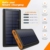 QTshine Solar Powerbank 26800mAh, Externer Akku Ladegerät, Solar Power Bank Pack mit 2 Ausgängen speziell für Aktivitäten im Freien, kompatibel mit Allen Smartphones, Tablets und USB-Geräten - 4