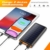 QTshine Solar Powerbank 26800mAh, Externer Akku Ladegerät, Solar Power Bank Pack mit 2 Ausgängen speziell für Aktivitäten im Freien, kompatibel mit Allen Smartphones, Tablets und USB-Geräten - 6