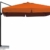 Schneider Sonnenschirm Rhodos, terracotta, 300x300 cm quadratisch, Gestell Aluminium/Stahl, Bespannung Polyester, 23.3 kg - 1