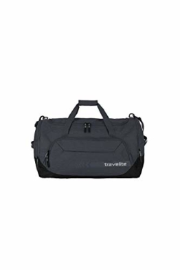 travelite große Reisetasche Größe L, Gepäck Serie KICK OFF: Praktische Reisetasche für Urlaub und Sport, 006915-04, 60 cm, 73 Liter, d’anthrazit (grau) - 1