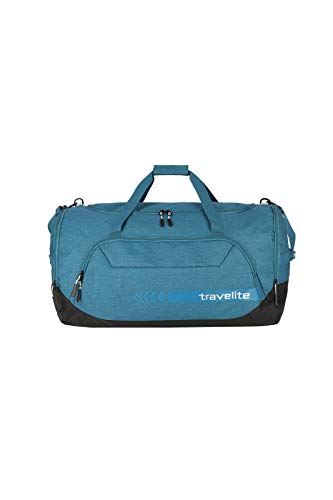 travelite große Reisetasche Größe XL, Gepäck Serie KICK OFF: Praktische Reisetasche für Urlaub und Sport, 006916-22, 70 cm, 120 Liter, petrol (türkis) - 1