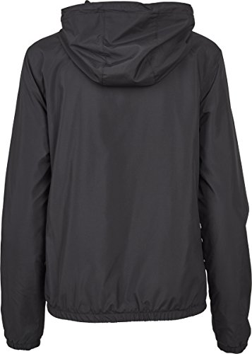 Urban Classics Damen Übergangs-Jacke Ladies Basic Pull-Over Jacket ,Schwarz (Black 00007) ,M - 10