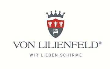VON LILIENFELD Hochzeitsschirm Brautschirm Vivienne Battenburg Spitze Deko Sonnenschirm Accessoire schwarz - 6