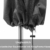 zizwe Sonnenschirm Schutzhülle Abdeckung, Wetterfeste, UV-Anti, Winddicht und Schneesicher, Outdoor für Ampelschirm schwarz 190 * 26/56 cm - 4