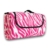 7dreams® Picknick-Decke 130x150cm Fleece Campingdecke Stranddecke Reisedecke Strand Matte Wasserabweisend - Verschiedene Designs (Zebra Pink-Muster) - 2