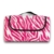 7dreams® Picknick-Decke 130x150cm Fleece Campingdecke Stranddecke Reisedecke Strand Matte Wasserabweisend - Verschiedene Designs (Zebra Pink-Muster) - 4