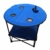 Anglertisch Klapptisch Campingtisch Tisch Koffertisch Strandtisch (Tisch rund), Farbe:Gruen - 2