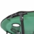 Anglertisch Klapptisch Campingtisch Tisch Koffertisch Strandtisch (Tisch rund), Farbe:Gruen - 3