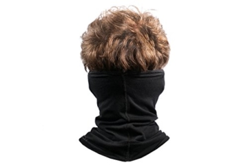 BRUBECK® X-Pro halbe klimaoaktive Gesichtsmaske Sturmhaube Sturmmaske, Größen: L/XL; Farbe: X-Pro / Black - 5