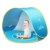 Ceekii Baby Strandzelt, Pop-up Baby Strand Zelt Portable Shade Pool UV-Schutz Sun Shelter für Kleinkinder, Strandmuschel, Baby Pool - 5