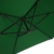 Deuba® Alu Ampelschirm Ø 330cm grün mit Kurbelvorrichtung Aluminium Wasserabweisende Bespannung - Sonnenschirm Schirm Gartenschirm Marktschirm - 5