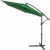 Deuba® Alu Ampelschirm Ø 330cm grün mit Kurbelvorrichtung Aluminium Wasserabweisende Bespannung - Sonnenschirm Schirm Gartenschirm Marktschirm - 1