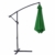 Deuba® Alu Ampelschirm Ø 330cm grün mit Kurbelvorrichtung Aluminium Wasserabweisende Bespannung - Sonnenschirm Schirm Gartenschirm Marktschirm - 7