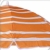 DRULINE Balkonschirm Sonnenschirm Strandschirm Schirm Marktschirm Gartenschirm Terrassenschirm Sommer Garten Sonne Weiße Streifen Sonnenschutz 156cm mit Farbauswahl Blau/Weiß - 3