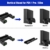 ElecGear Playstation Vertikaler Ständer Ladestation, Lüfter Kühler Standfuß, 10x Blu-ray Spiele Hüllen Halterung Stand mit Dual Charger Ladegerät für DualShock 4 Controller und PS4, PS4 Slim, PS4 Pro - 2