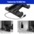 ElecGear Playstation Vertikaler Ständer Ladestation, Lüfter Kühler Standfuß, 10x Blu-ray Spiele Hüllen Halterung Stand mit Dual Charger Ladegerät für DualShock 4 Controller und PS4, PS4 Slim, PS4 Pro - 8