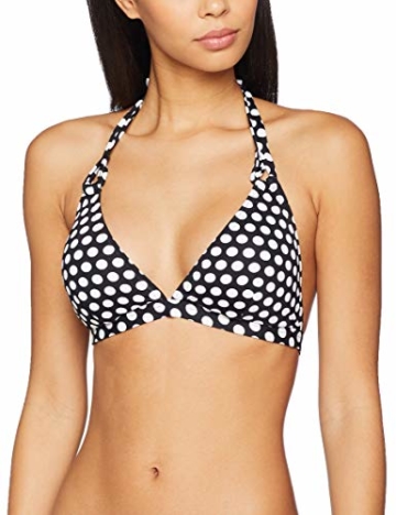 ESPRIT Damen Bikinioberteil CROSBY BEACH padded halterne Schwarz (Black 001) , 90C(Herstellergröße: 44 C) - 1