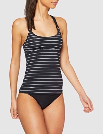 ESPRIT Damen Moonrise Beach AY Tankini Bikinioberteil, Schwarz (Black 001), (Herstellergröße: 42) - 2