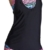 EUDOLAH Damen Sport Yoga Fitness 3-Teilig Tankini mit Shorts Strand Bikini Set mit Tops (L (EU 38-40), A-Schwarz) - 1