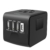 EXTSUD Universal Reiseadapter Reisestecker mit 3 USB Ports und Type C International Ladegerät Sicherheit AC Steckdose mit Ersatz Sicherung für Weltweit Reisen in US,UK,EU,AU,Asien Über 170 Ländern - 5