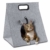 GOODS+GADGETS Haustier-Zelt, Hunde-Zelt Katzen-Zelt Hunde-Hütte aus Filz, Tipi Katzenhöhle Hundehöhle mit Decke für Katze & Hund; Haustiertipi und Körbchen - 5