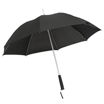 GOODS+GADGETS Leuchtender LED Regenschirm mit 7 Farben und integrierter LED Taschenlampe - 2