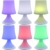 GOODS+GADGETS wasserdichte LED Tischlampe - Outdoor Lampe mit Fernbedienung und Farbwechel - kabellos mit Akku - 6
