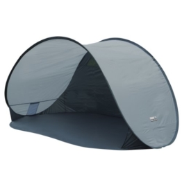 High Peak Strandmuschel Lagoon, grau/Blau, 220 x 130 x 110 cm - 1