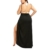 JOYORUN Damen V-Ausschnitt Lang Kleid Sommer-Strand-Wickelkleid Bademantel Handtuch Reise Spa Schwimmen Große Größe - 2
