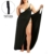 JOYORUN Damen V-Ausschnitt Lang Kleid Sommer-Strand-Wickelkleid Bademantel Handtuch Reise Spa Schwimmen Große Größe - 3