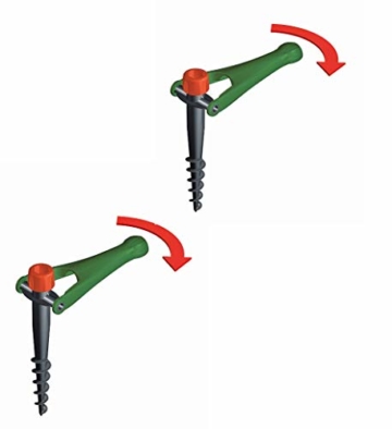 Krinner 2er Set Bodendübel Vario Drill (Wiese; Camping; Strand) Sonnenschirmständer - 1