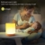 LED Nachttischlampe, Touch Dimmbar Atmosphäre Tischlampe für Schlafzimmer Wohnzimmer, Tragbar Nachtlicht mit 16 Farben und Warmes Weißes Farbwechsel -EINWEG - 7
