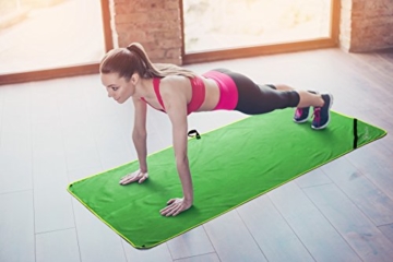 NirvanaShape ® Mikrofaser Handtücher | saugfähig, leicht, schnelltrocknend | Badehandtücher, Reisehandtücher, Sporthandtücher | Ideal für Reisen, Fitness, Yoga, Sauna - 5