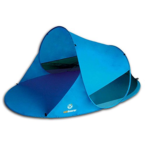 Outdoorer Strandmuschel Zack Premium Family, Pop Up Produktbild-Vorschau 7