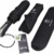Regenschirm Schirm Taschenschirm Umbrella Trekkingschirm Wanderregenschirm Sturmfest Herren, windfest 150 km/h wasserabweisend Teflon-Beschichtung klein leicht transparent 95 cm schwarz TRAVANDO - 6