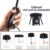 Regenschirm Schirm Taschenschirm Umbrella Trekkingschirm Wanderregenschirm Sturmfest Herren, windfest 150 km/h wasserabweisend Teflon-Beschichtung klein leicht transparent 95 cm schwarz TRAVANDO - 7