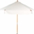 Royal Gardineer Parasol-Sonnenschirm: 2er-Set neigbare Sonnenschirme mit Holzgestell, Ø 3 m, beige (Garten-Sonnenschutz) - 2