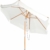 Royal Gardineer Parasol-Sonnenschirm: 2er-Set neigbare Sonnenschirme mit Holzgestell, Ø 3 m, beige (Garten-Sonnenschutz) - 4