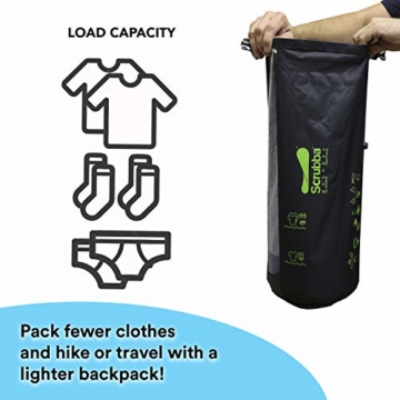 Scrubba Wash Bag 2.0 - Outdoor Camping Waschmaschine - Waschtasche und Waschbeutel - 5