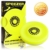 SPEEZER Mini Frisbee – die neon gelbe Wurfscheibe ist der Outdoor Fun Sport Spaß für alle – klein u. soft passt die smarte Flugscheibe in jede Hosentasche u. ist das Wurfspiel für Kinder o. Profis - 1