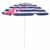 SPRINGOS Sonnenschirm Strandschirm mit Kippfunktion Gartenschirm mit Flamingos (Weiß/Marineblau) - 1