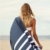 SummerSand Mikrofaser Strandtuch aus schnelltrocknendem Material: großes geruchsneutrales Mikrofaser Handtuch - Badehandtuch für den Strand sandabweisend - Antirutsch Beach Towel XXL - 160x80cm Blau - 4